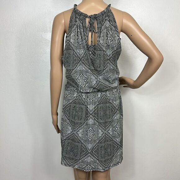 White House Black Market Sleeveless Printed Short Dress Size M - Picture 5 of 11
